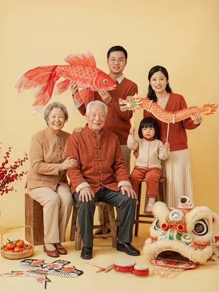 阖家团圆